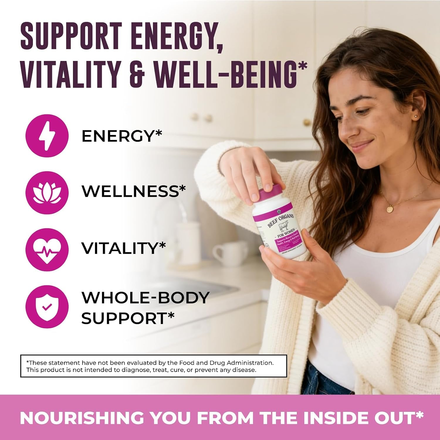 Beef Organ Supplement for Women