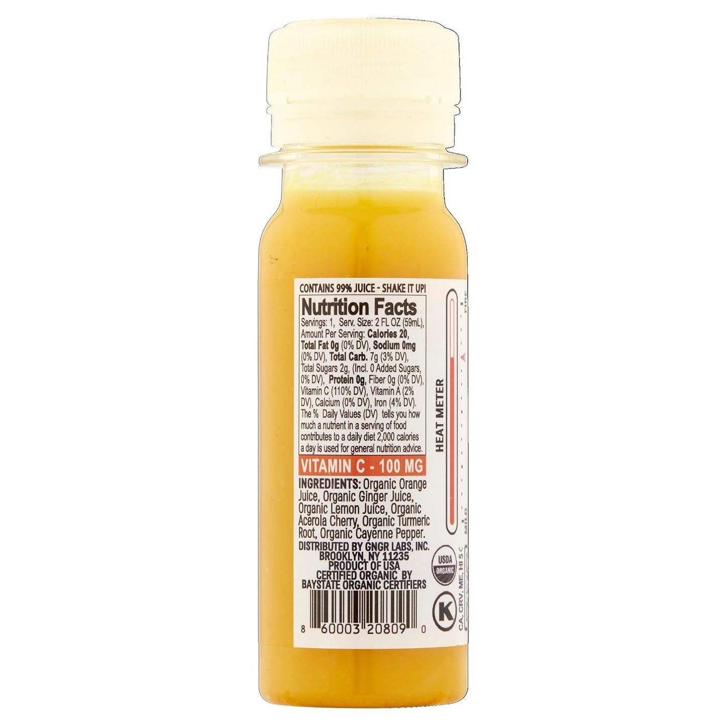 Ginger Immunity Shots