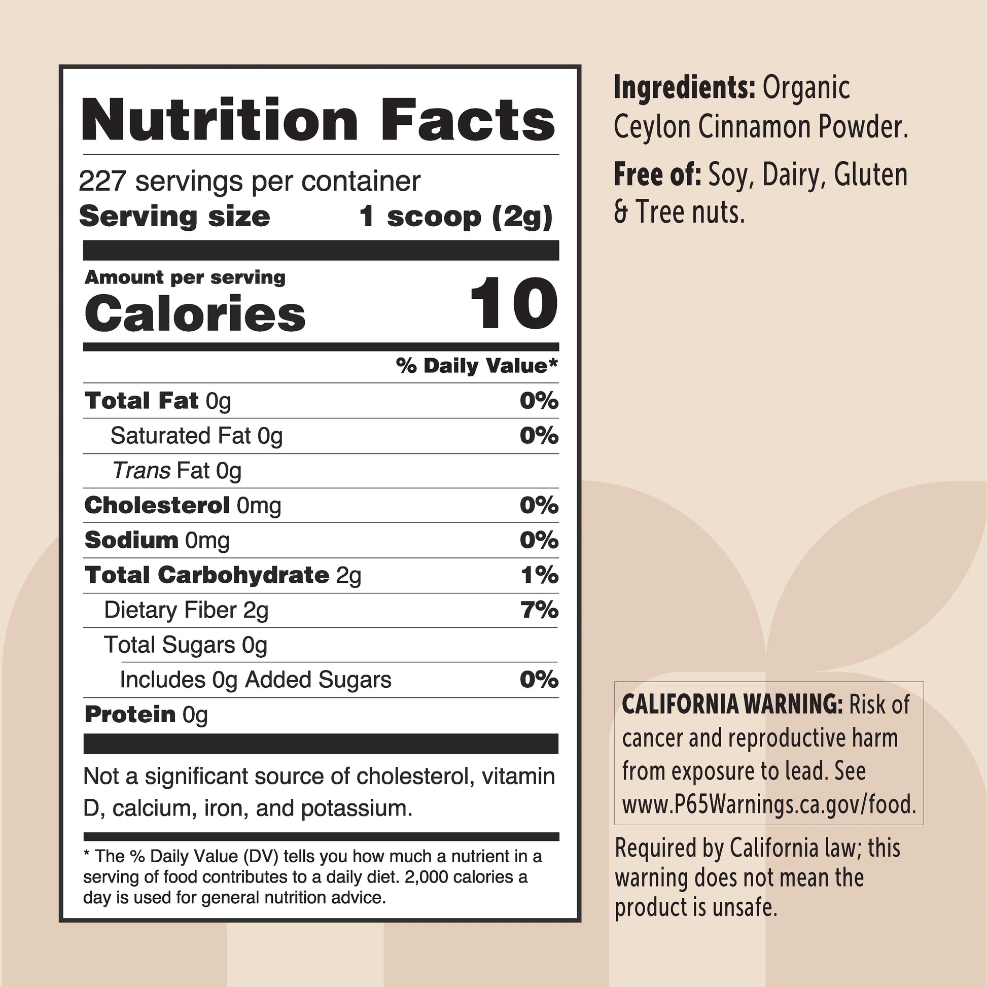 Organic Ceylon Cinnamon Powder