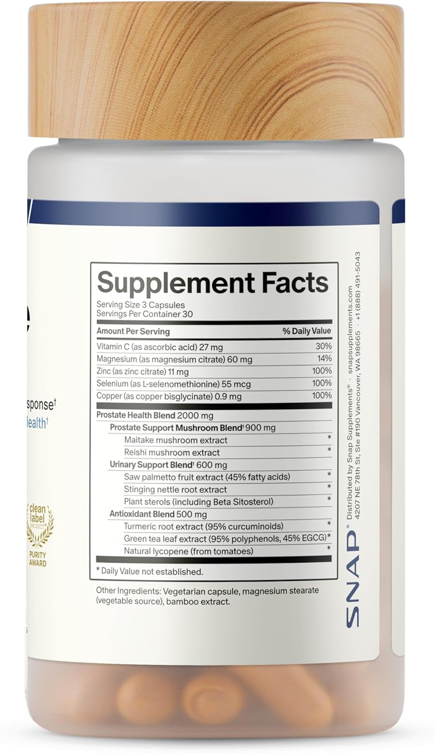 Prostate Health & Nitric Oxide Supplement Bundle for Men