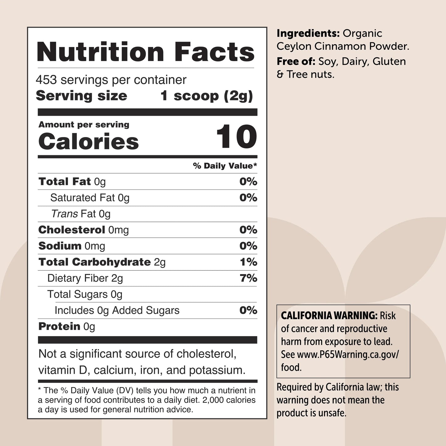 Organic Ceylon Cinnamon Powder