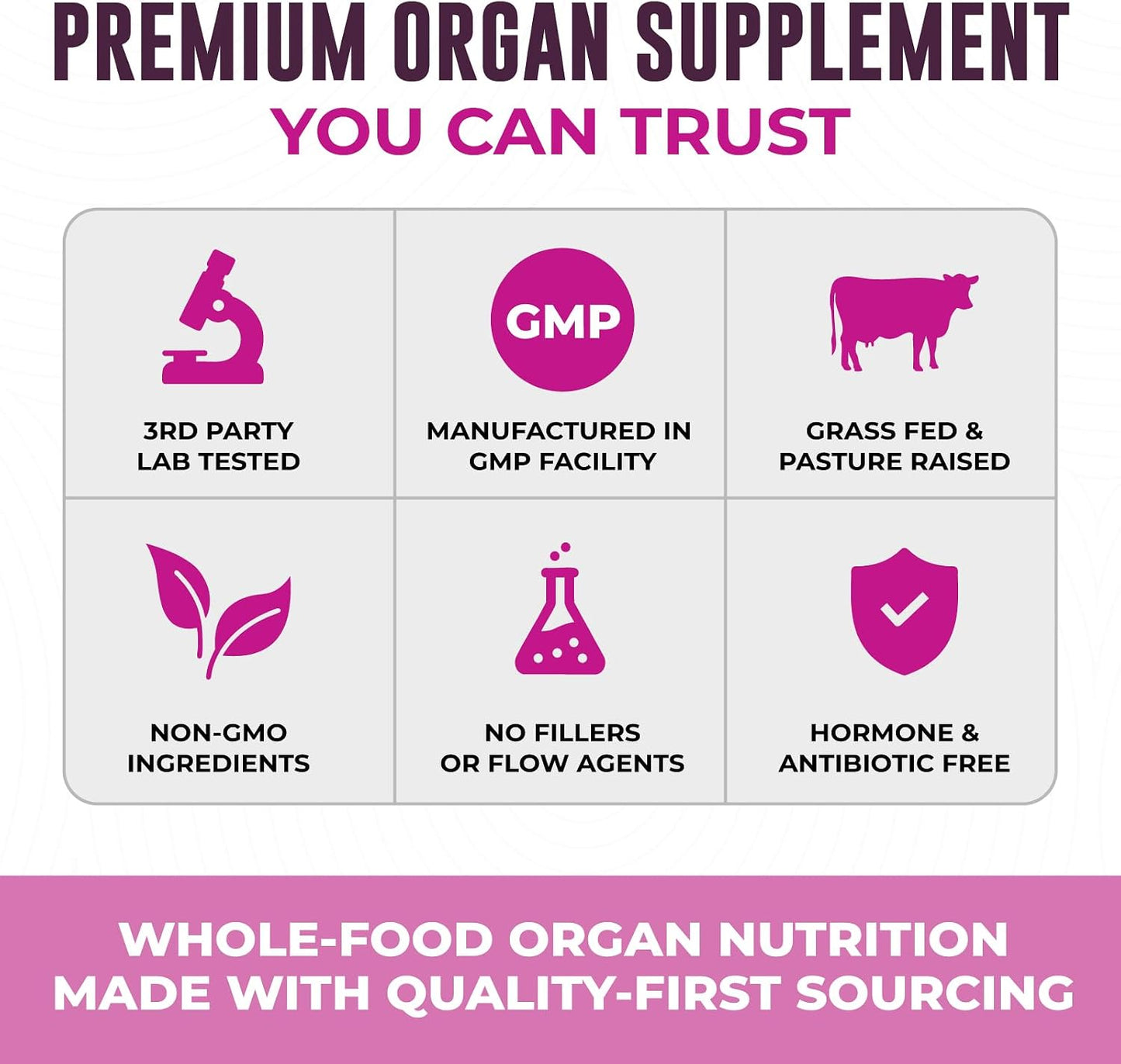 Beef Organ Supplement for Women