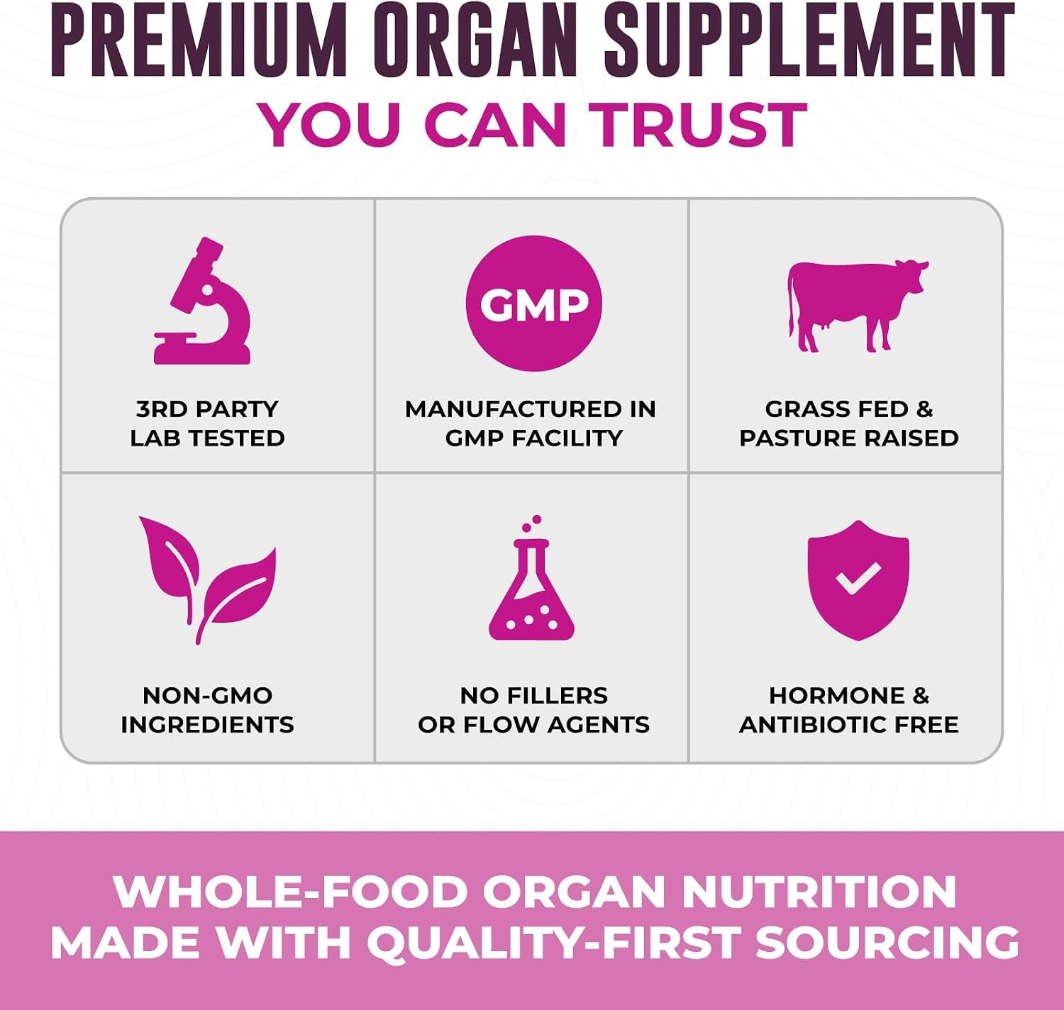 Beef Organ Supplement for Women
