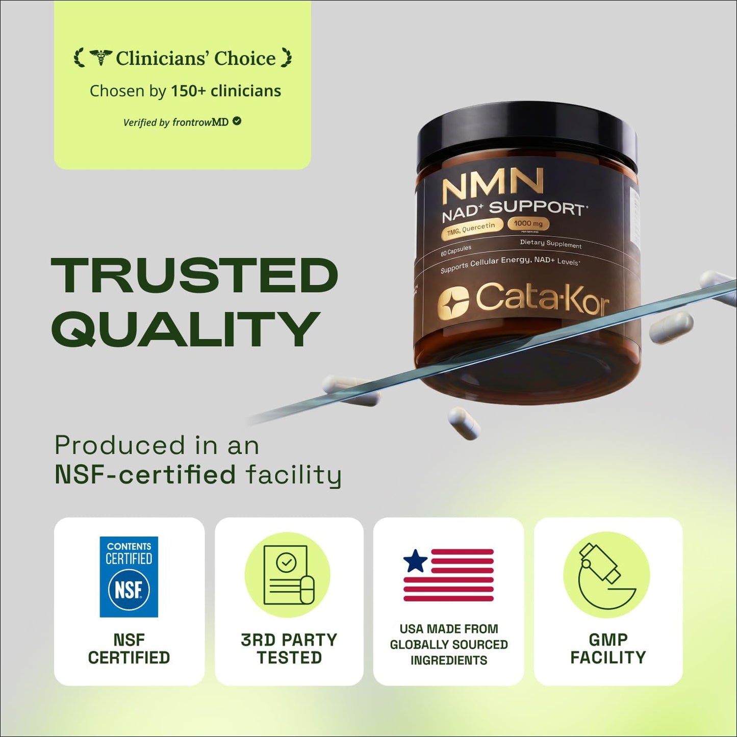 NMN Supplement – 4-In-1 NAD Supplement with Quercetin