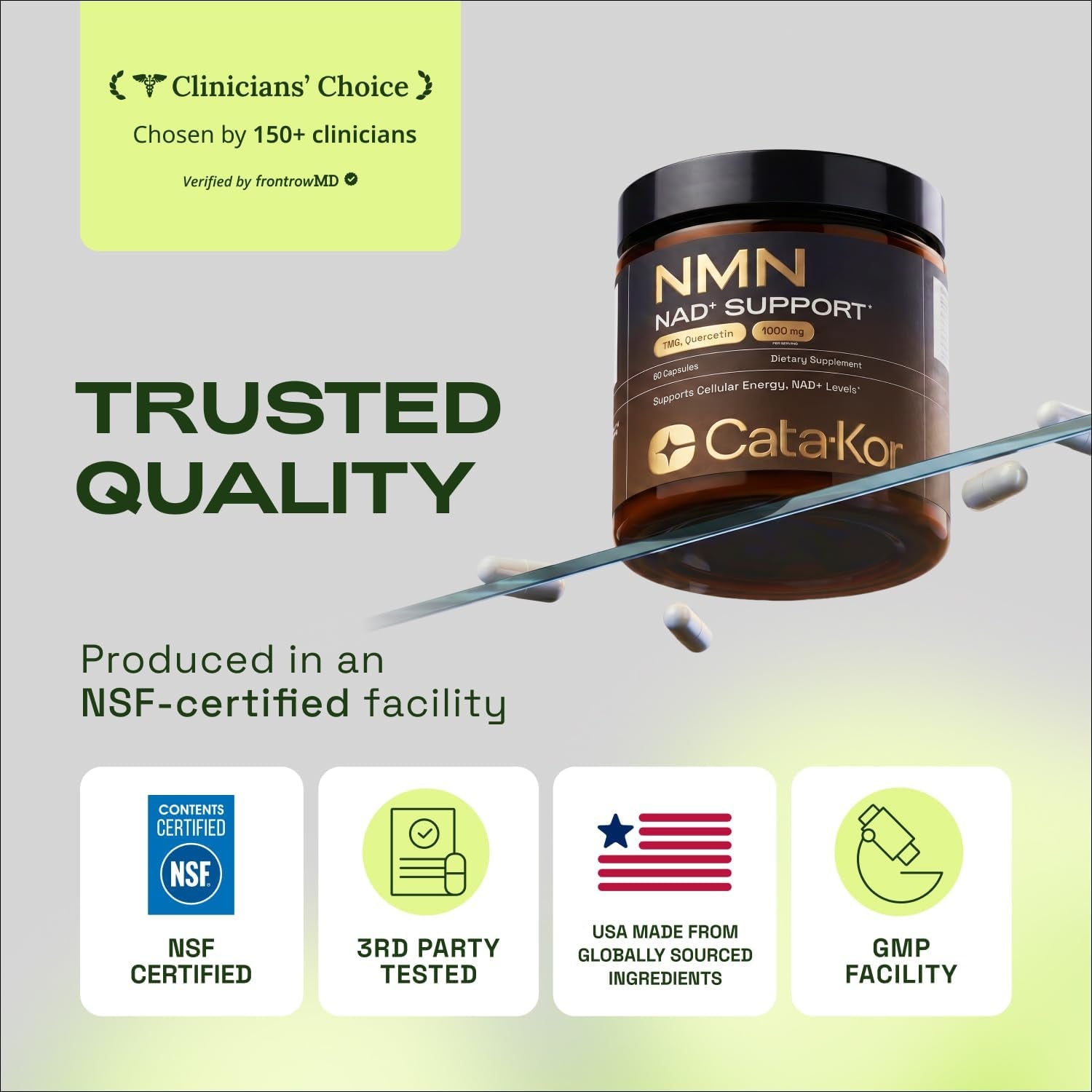 NMN Supplement – 4-In-1 NAD Supplement with Quercetin